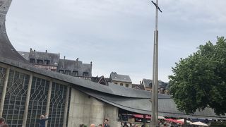 ジャンヌダルクの十字架がありました