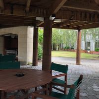 裏側のバーベキューサイト