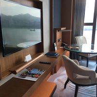 ゆったりめな客室で眺めもよい