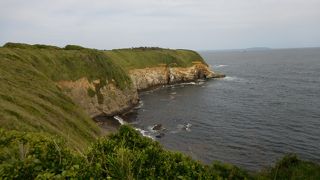 島の東側にある公園