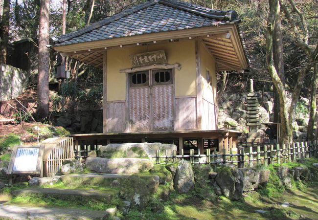 山中温泉にも松尾芭蕉は立ち寄っていました。