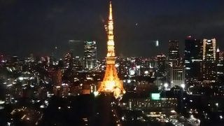 ライトアップが綺麗です