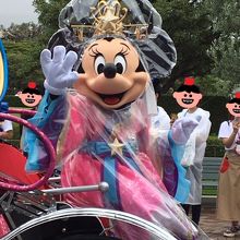 初めて見たカッパ姿