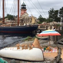 ダッフィーのエリアです