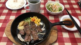 ステーキランチ980円