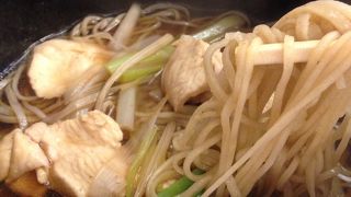 鳥南そばが美味しかった