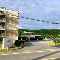 ホテルの入り口です。