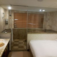 浴室が大きい。