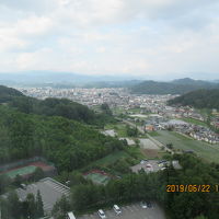 客室からの眺めです。