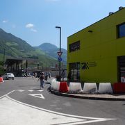 Bolzanoバスターミナル…場所が変わっていました。