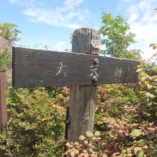 嵩山（大天狗）山頂