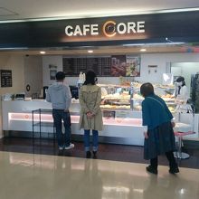 ベーカリーカフェコアの外観