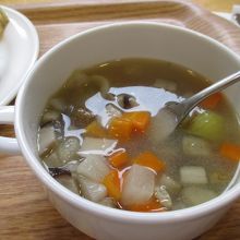 お野菜たっぷりの塩麹スープ