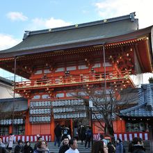 境内側から見た南楼門