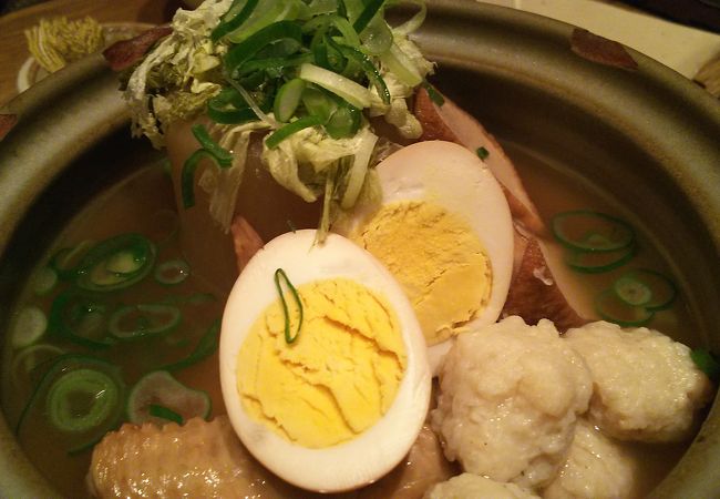 うどん屋さんの出汁！おでん