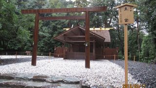 水の守護神が祀ってあります