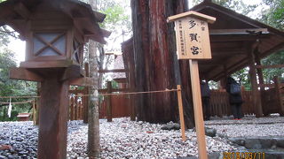 坂の上に鎮座しています