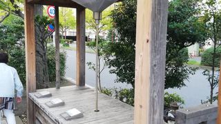 雨を貯める貯水槽