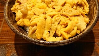 今年は朝うにぶっかけ丼が食べれて満足とラッキー♪