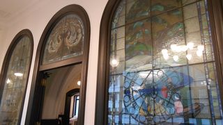 横浜三塔のジャック、ステンドグラスがすばらしい