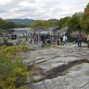 長瀞岩畳、景観がいいです