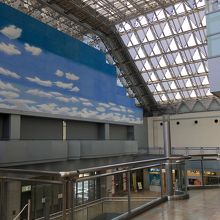 アトリウムの天井