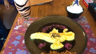 映画アラジンとのコラボカフェに行きました!