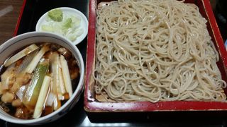 葱せいろとイカ丼