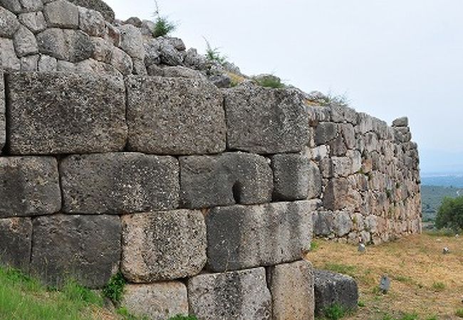 ミケーネとティリンスの古代遺跡群