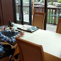 こじんまりしたホテルです。