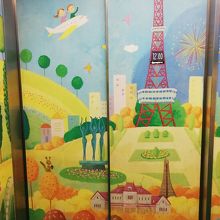 可愛いエレベーター