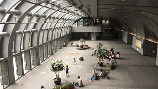 公園の休憩スペースがよかった