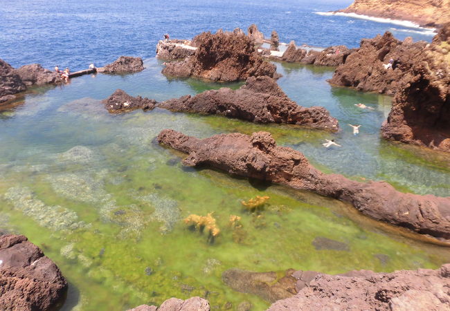 ポルト モニスの海水プール