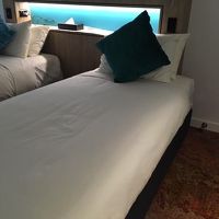 もうすこしベッドの幅が欲しかった