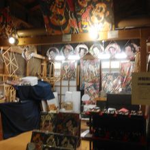 ねぷたの工房です