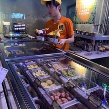 トッピングコーナー