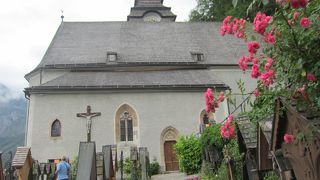 高台にあります