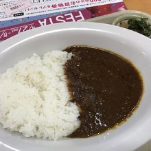 リンゴとフルーツのカレー