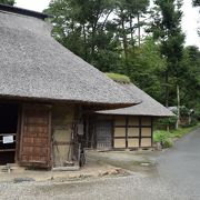 みちのく民俗村、無料ですが藁ぶき民家が多数あり、きれいで楽しめます