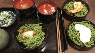 茶そばが美味しかった