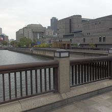 中之島ガーデンブリッジから見た堂島川