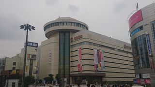 大宮駅西口のデパート