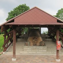 敷地内に窯があります。