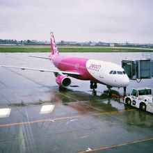 Peach便も就航しています。