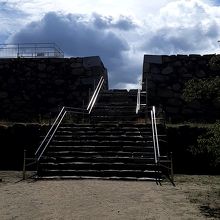 天守閣があったところ