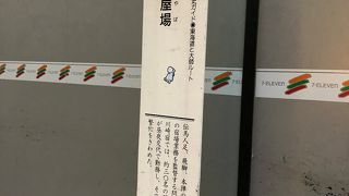 案内板があるのみです