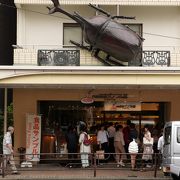 訪日客に人気の食品サンプル店！