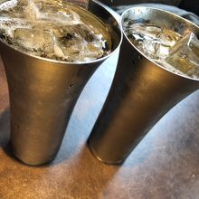 よく冷えているハイボールをドリンクで選びました