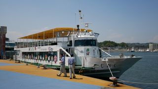 宮城、浦戸諸島の足塩竈市営汽船