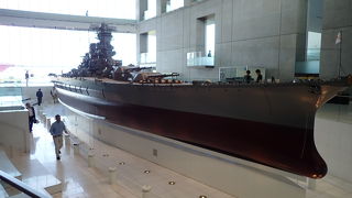 戦艦大和のスケールモデルすごいです。